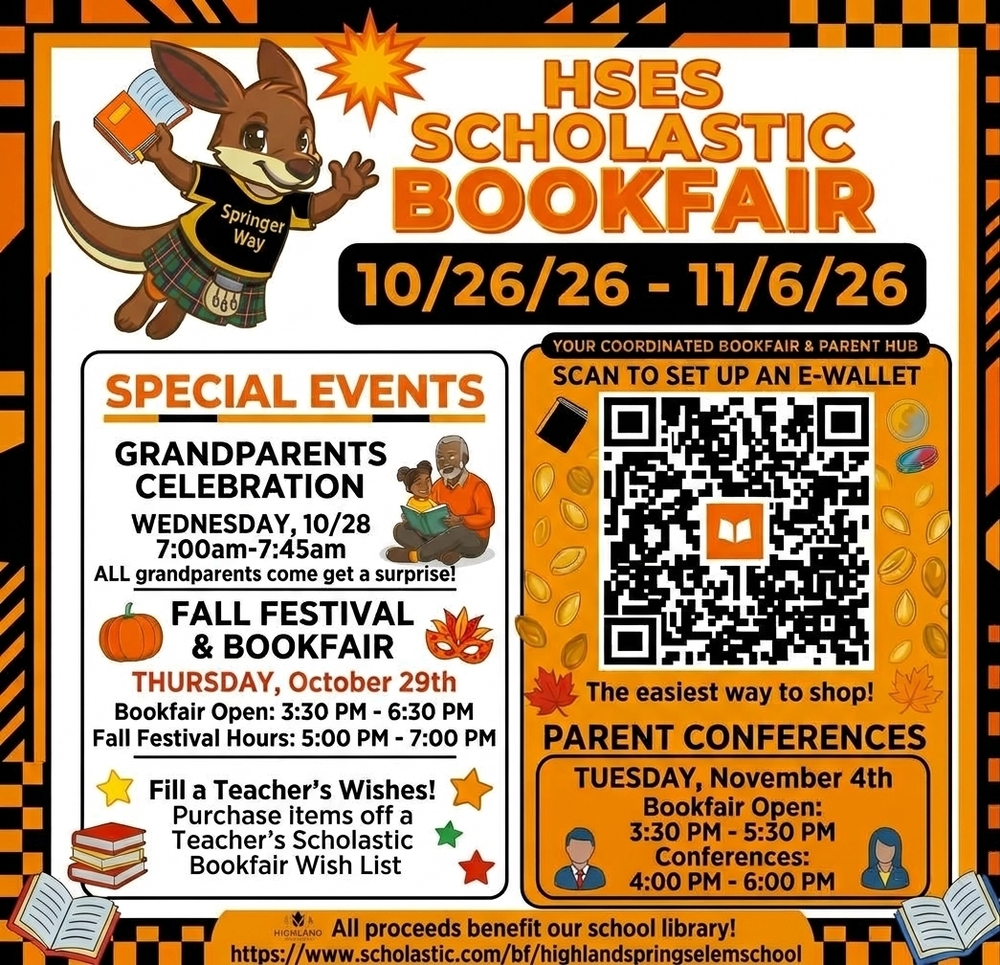 scholasticc bookfair flyer