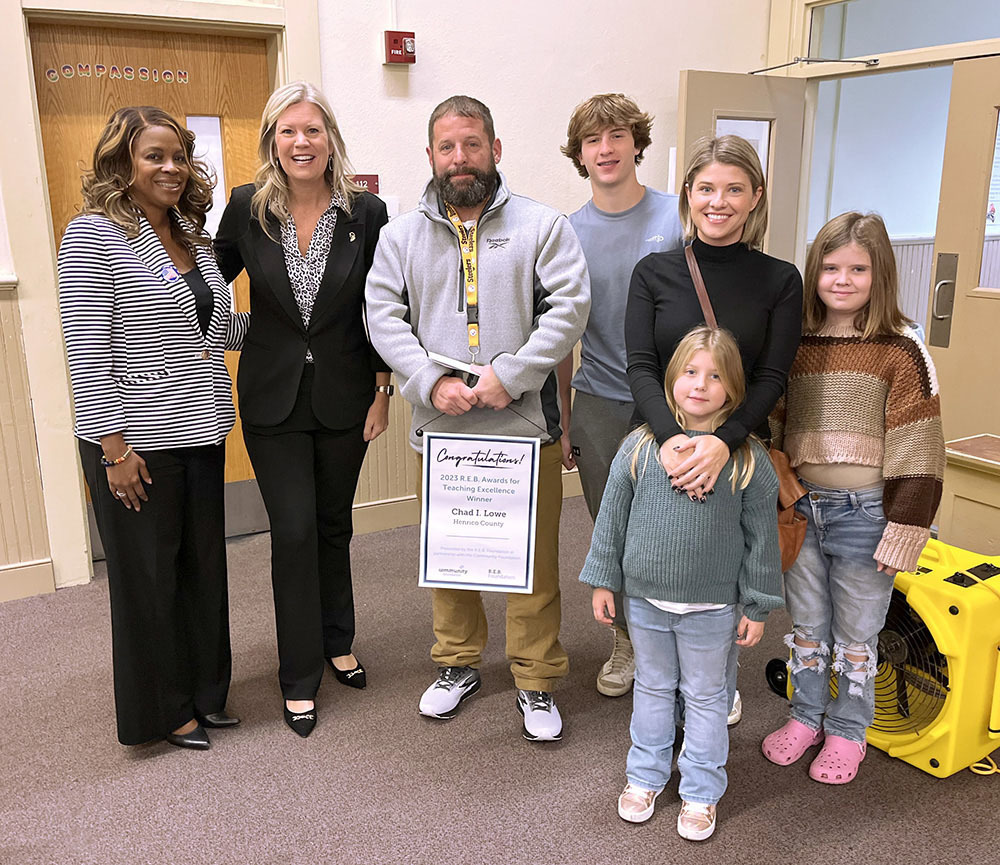 Mr. Lowe Receives a Major Award! The Academy at Virginia Randolph