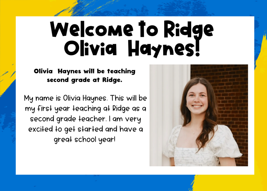 Welcome to ridge Olivia haynes