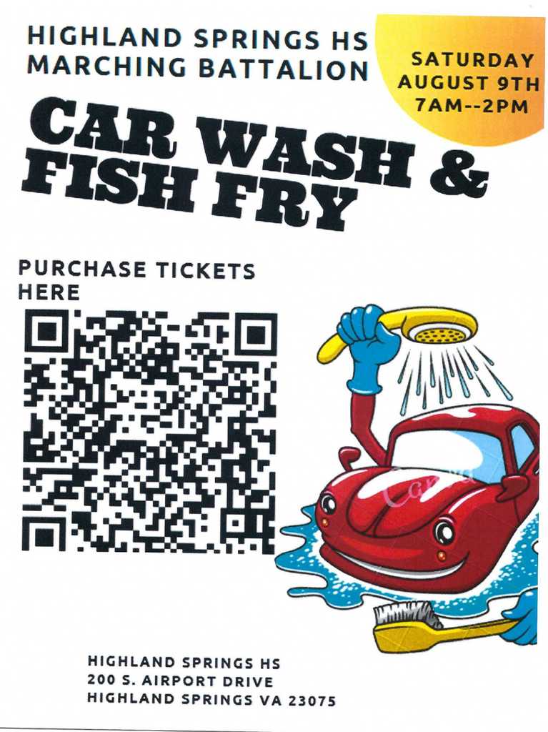 HSHS Marching Battalion Car Wash & Fish Fry