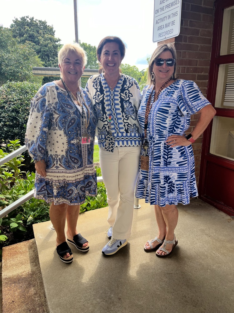 three teachers matching 