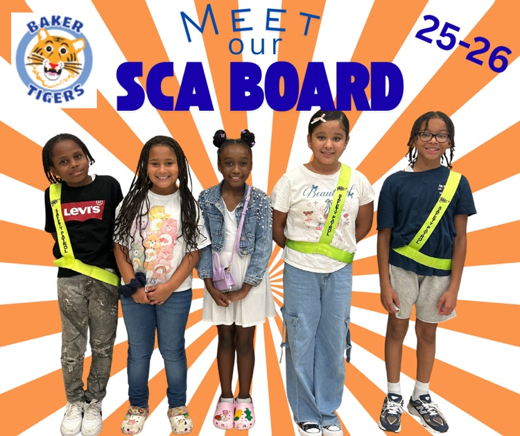 5 students standing