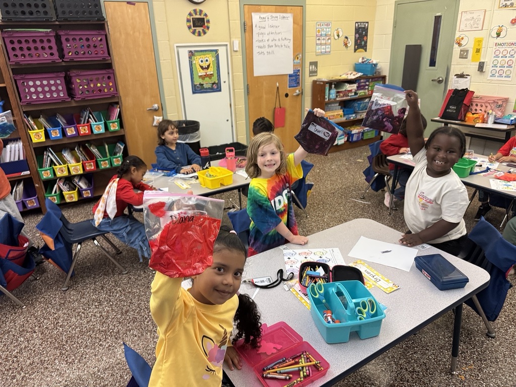 Students exploring matter! 