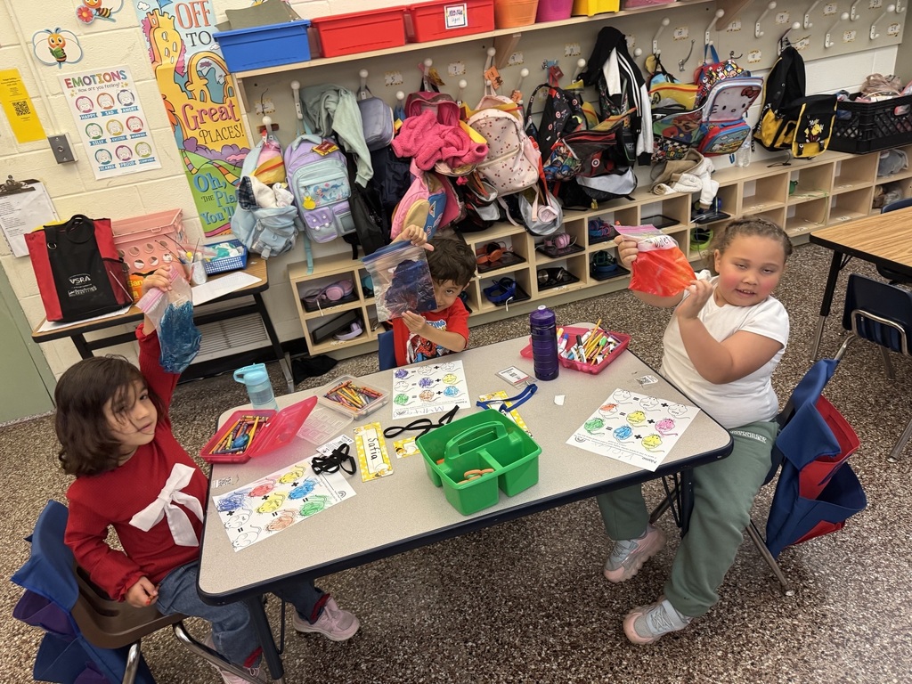 Students exploring matter! 