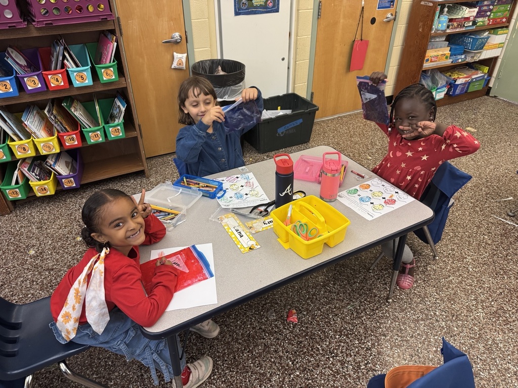 Students exploring matter! 