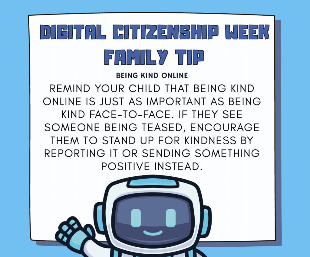 Tips for digital citizenship!