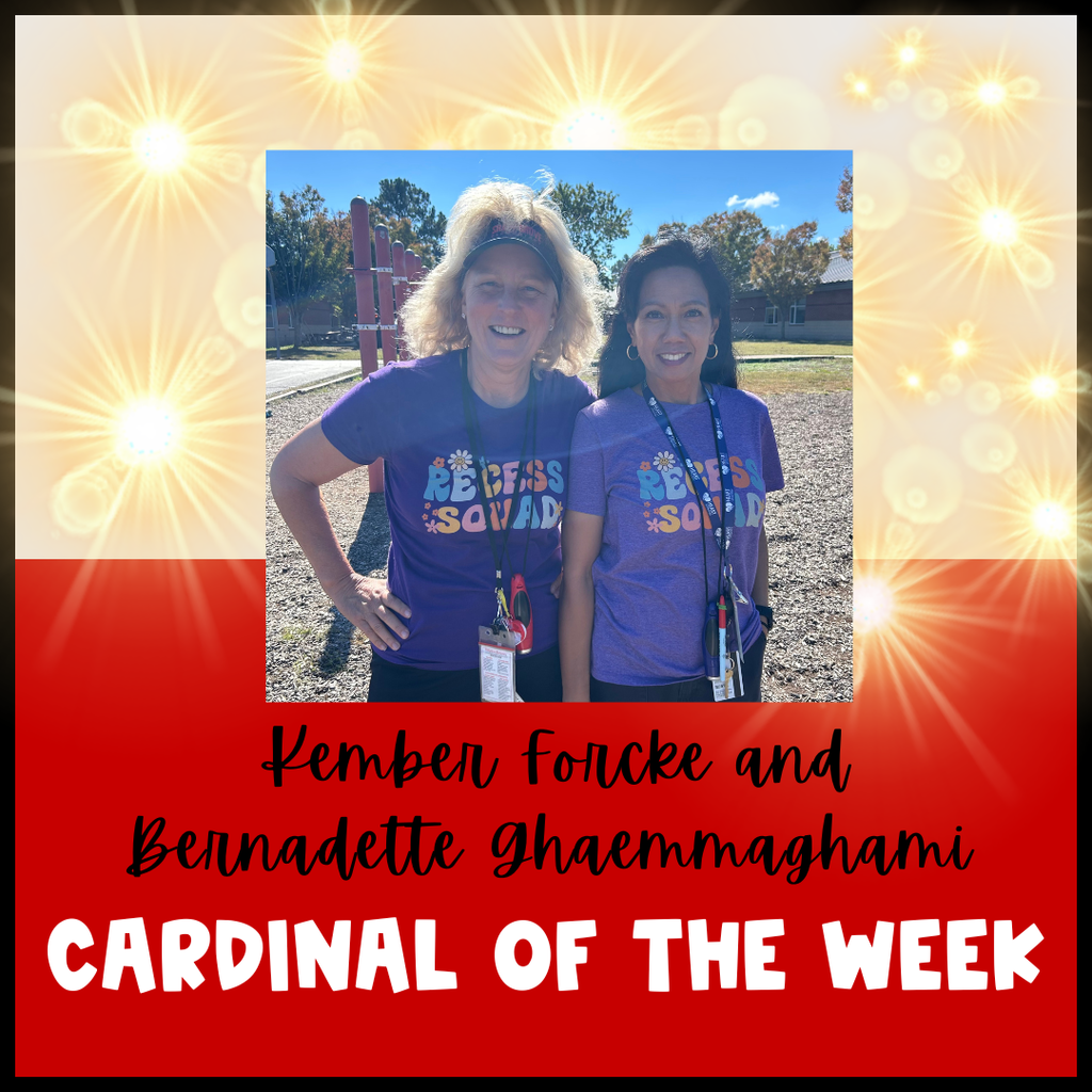 Cardinals Shine Bright, and this week our light is shining on Kember Forcke and Bernadette Ghaemmaghami! 🥳 Nominated by a peer for her awesomeness, she truly brightens our workplace.  Ms. Forcke and Ms. G will enjoy a celebratory lunch donated by The Dominion Club and prime parking spots for the week!  #CardinalOfTheWeek #StaffAppreciation #CardinalsShineBright #TheDominionClub