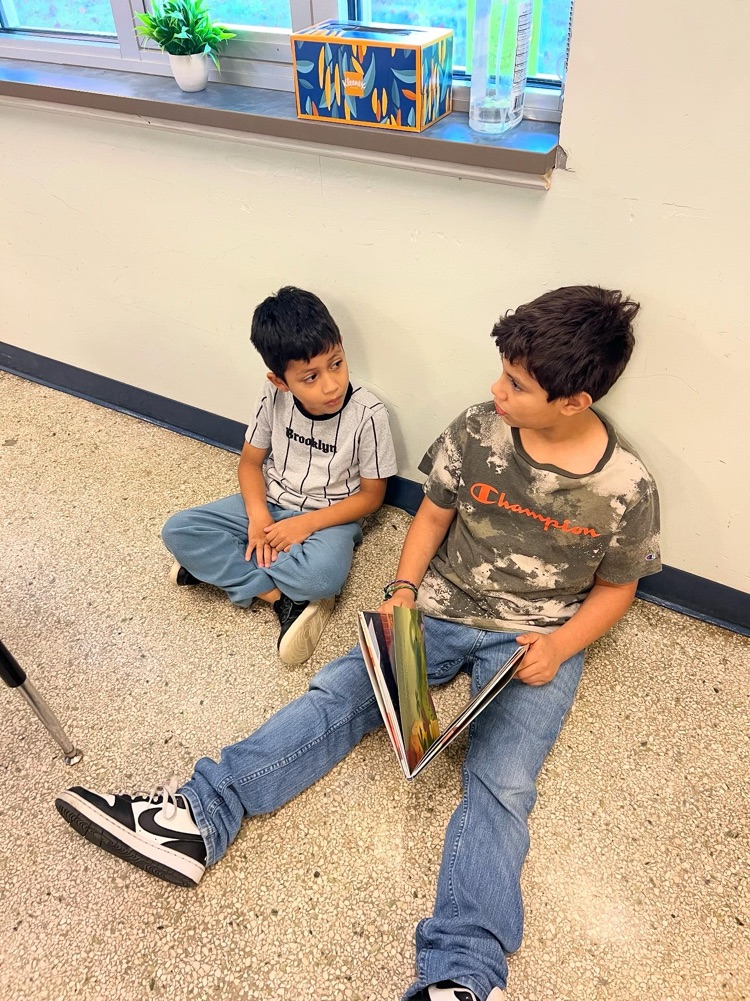 book buddies to start off the steam morning