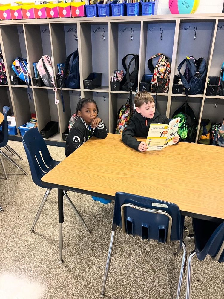 book buddies to start off the steam morning