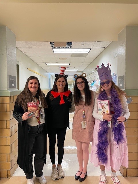 Teachers dressed up!