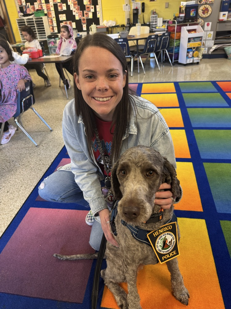 A3 - teddy came to visit!