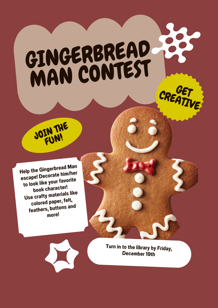 Gingerbread Man Contest