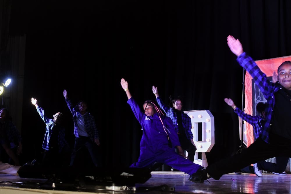 ROAR steppers perform at Break the Stage.