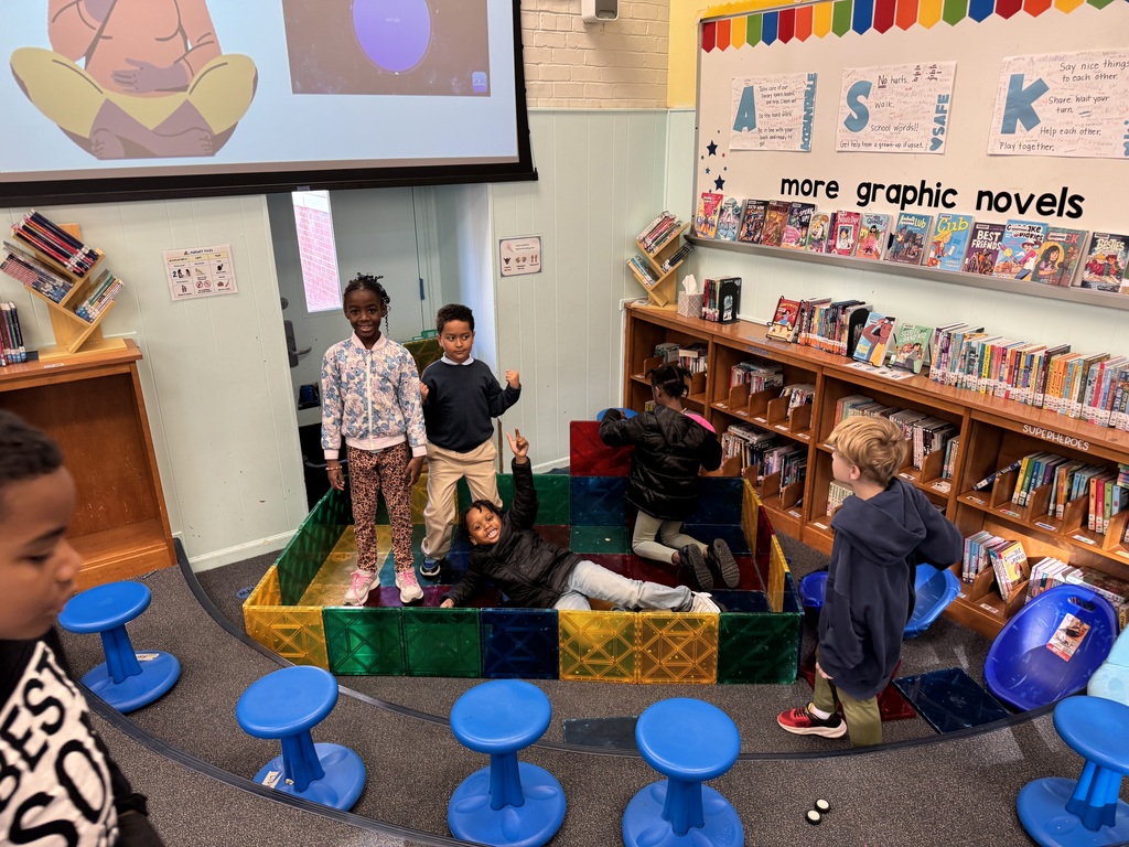 Students show what they built together.