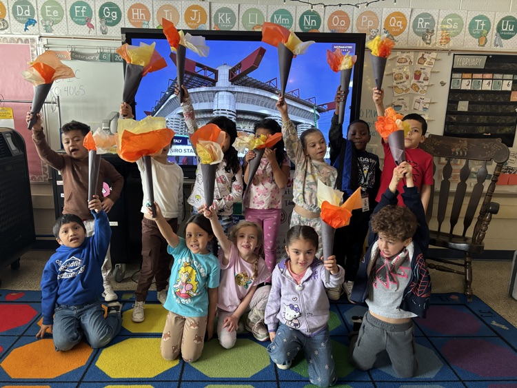 Olympic ceremony creating torch