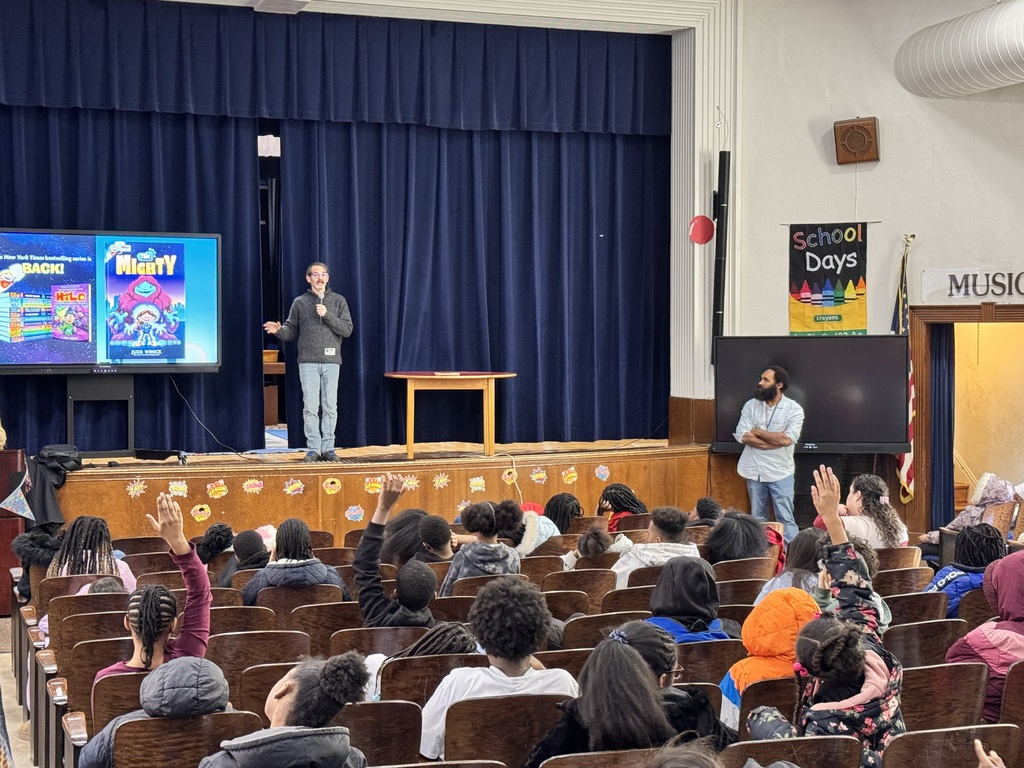 Judd shares about The Mighty with our students.