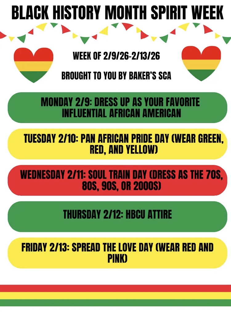 spirit week flyer