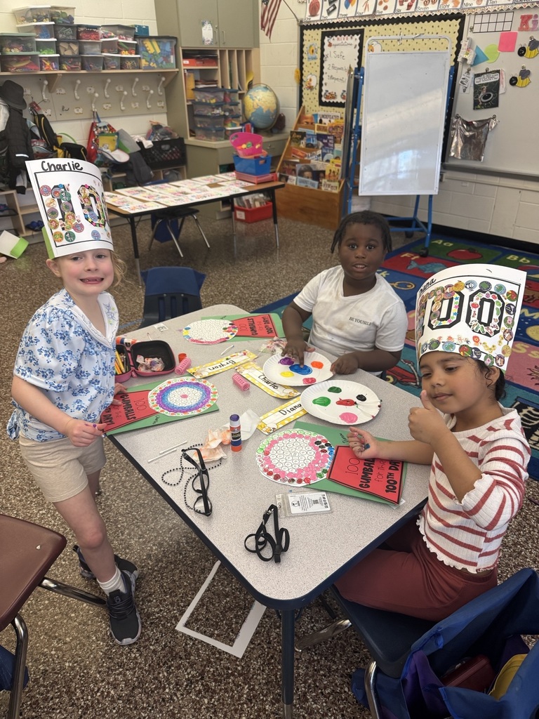 Working on 100th day activities! 