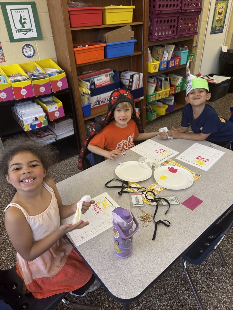 Working on 100th day activities! 