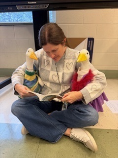 4th Grade teachers reading no matter what!