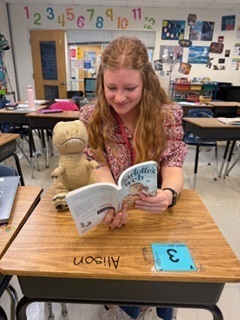 4th Grade teachers reading no matter what!