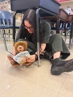 4th Grade teachers reading no matter what!