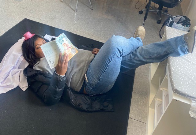 Teachers reading Charlotte's Web