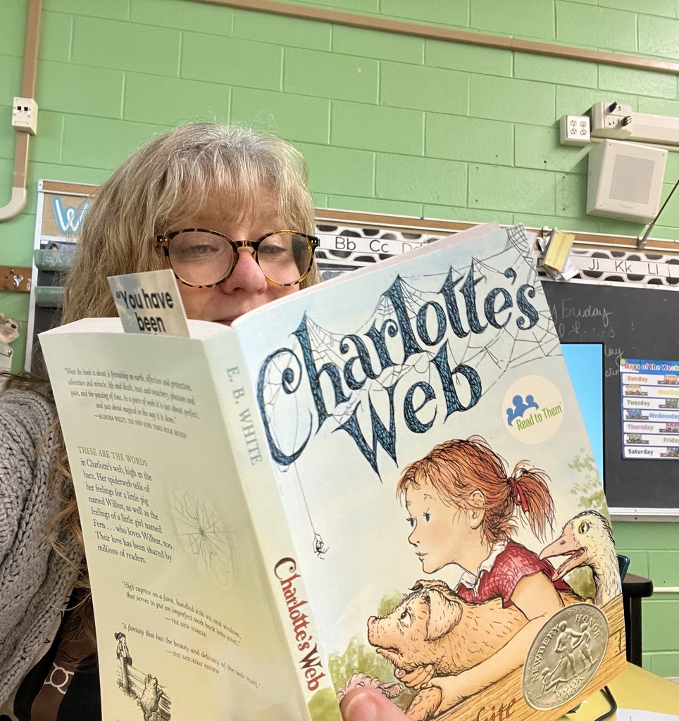 Teachers reading Charlotte's Web