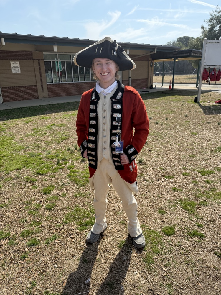 5th grade teacher wearing British uniform 