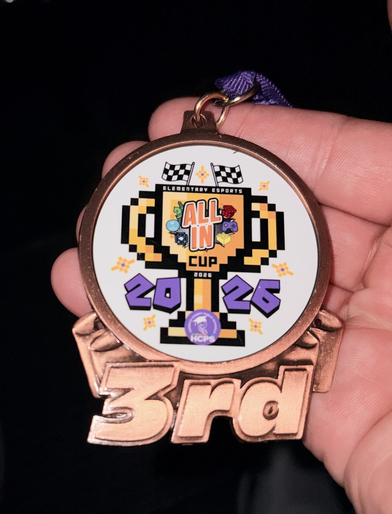 Medal for our eSports teams.