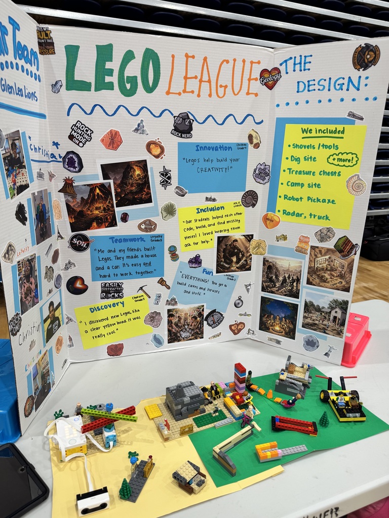 Lego League poster.