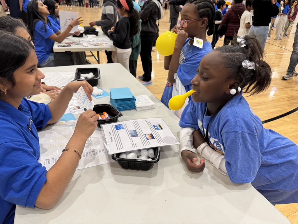 Students learn about different types of clouds.