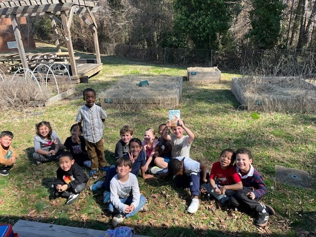 Mrs. Carriere and her students!