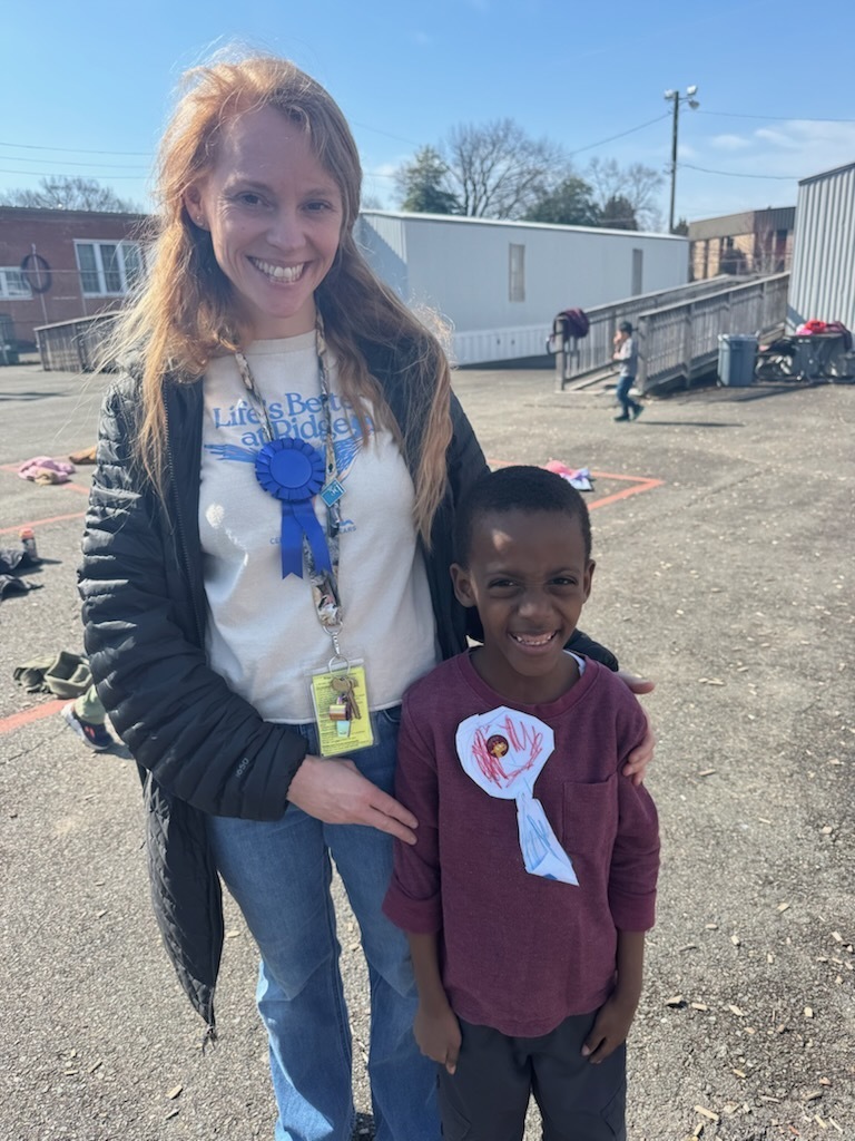 Mrs. Carriere and her students!