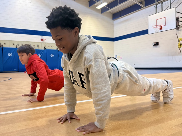 4th grader crushing fitness test