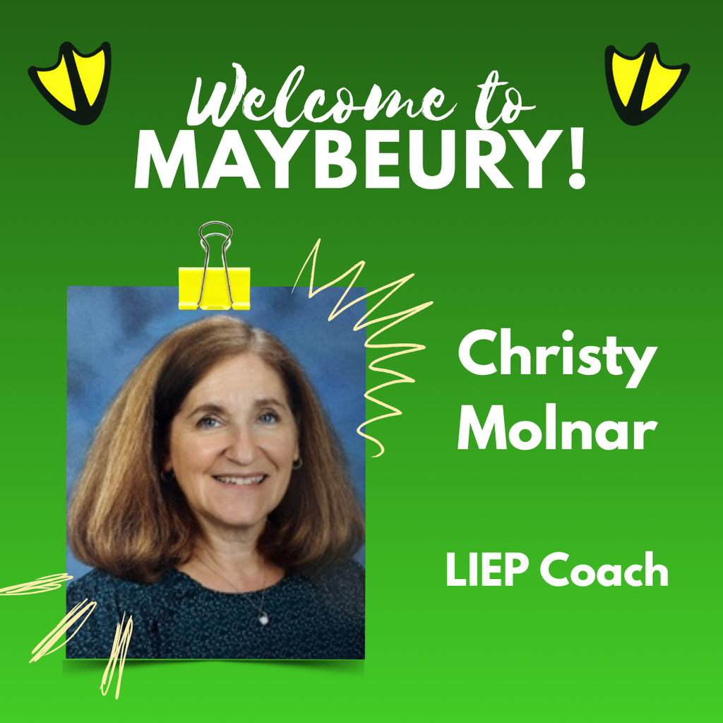 Welcome to the Maybeury team, Christy Molnar