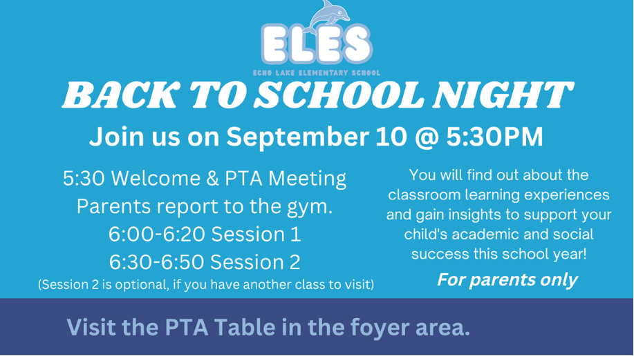 Back To School Night Flyer