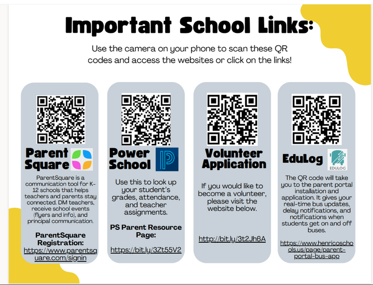 Links to online resources
