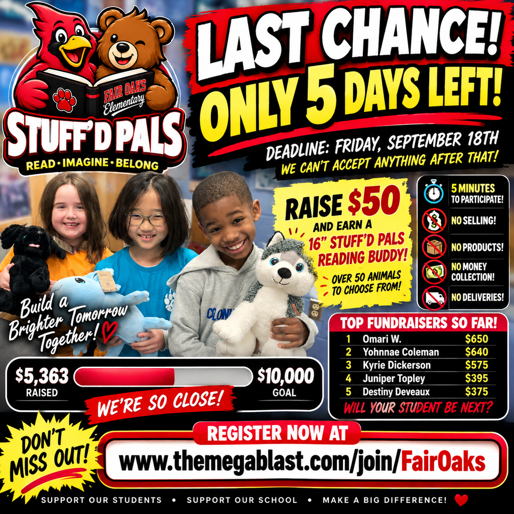 Last Week of Fundraiser