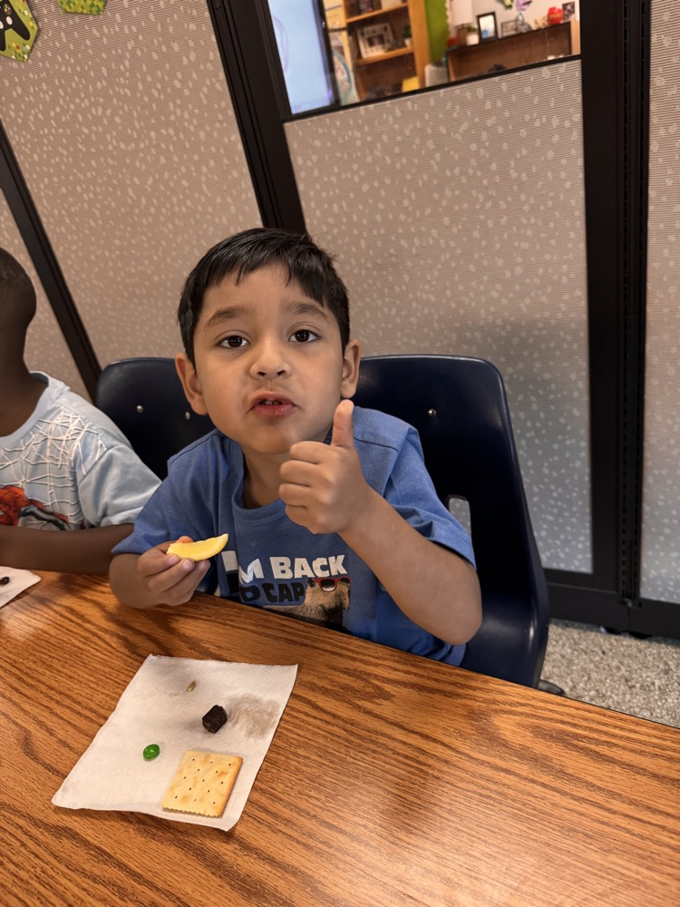 kindergarten taste testing