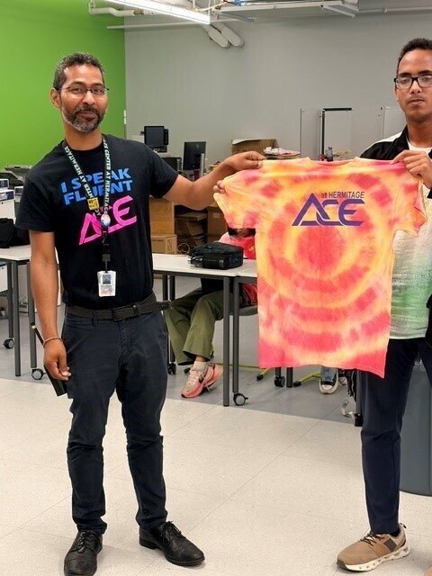 Summer Career Camp Students