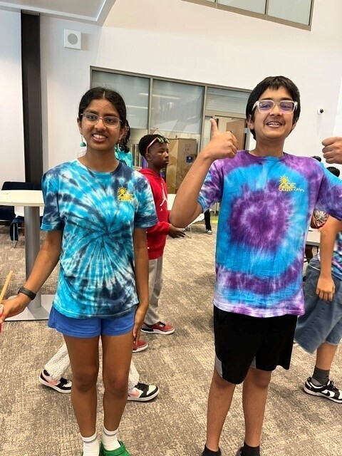 Summer Career Camp Students