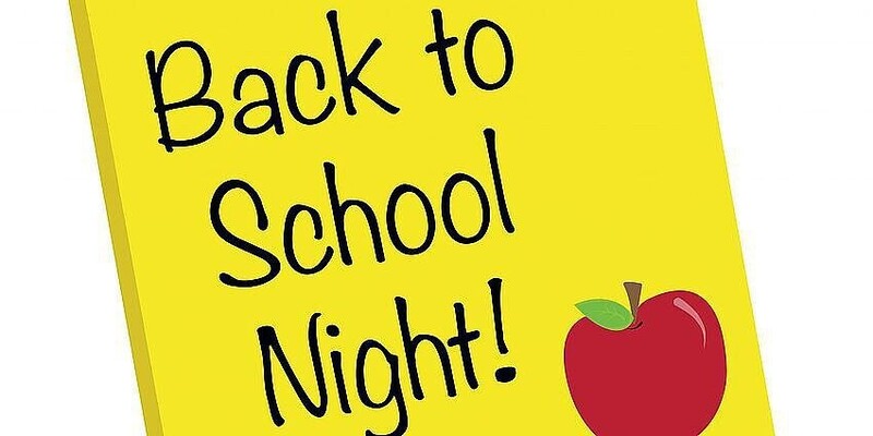 9.9.2026-Back to School Night 4:30 pm-6 pm 