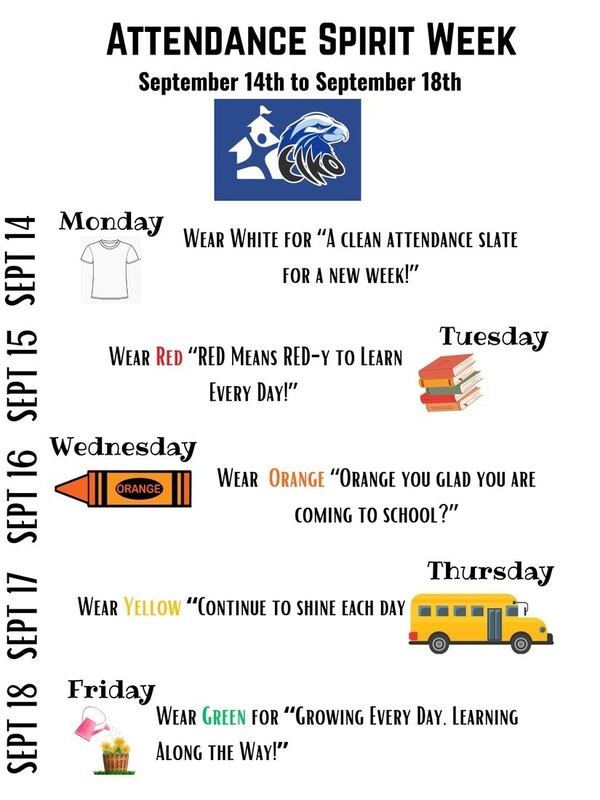 ATTENDANCE SPIRIT WEEK 