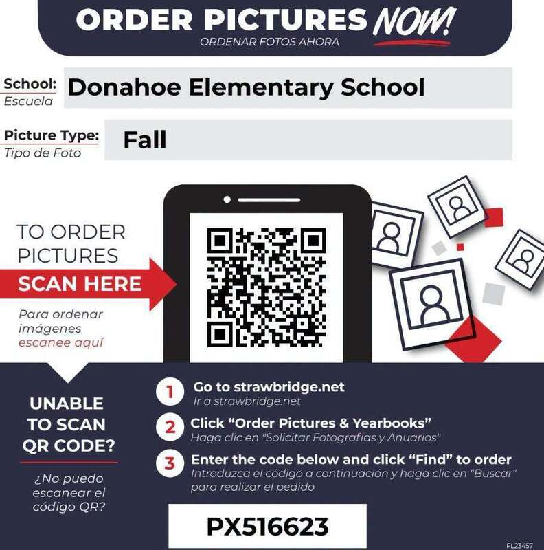 QR code to scan to order pictures
