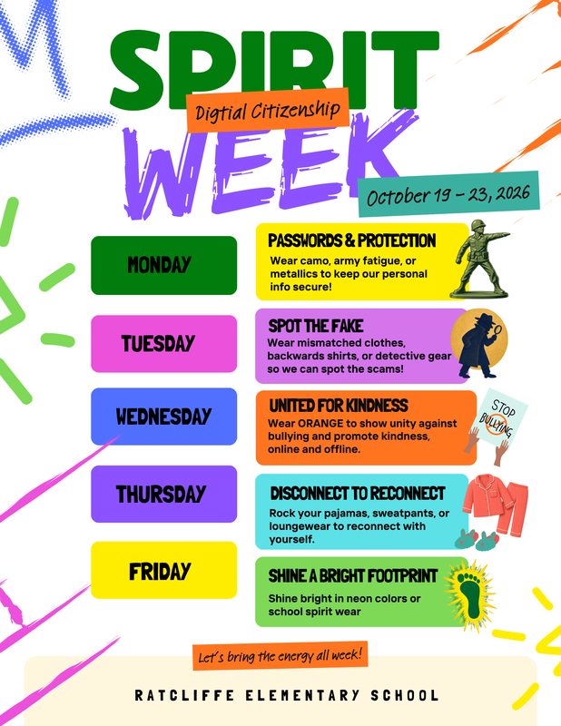 spirit days for digital citizenship week