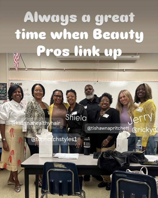 Always a great time when beauty Pros link up