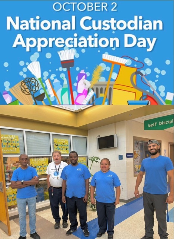 HAPPY NATIONAL CUSTODIAN APPRECIATION DAY OCTOBER 2, 2025