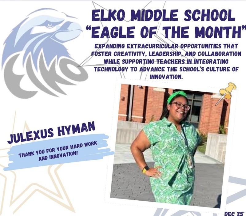 EAGLE OF THE MONTH