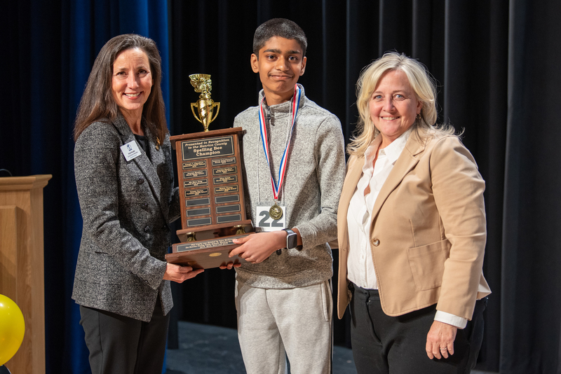 Taran Shivkumar wins 2026 HCPS Spelling Bee